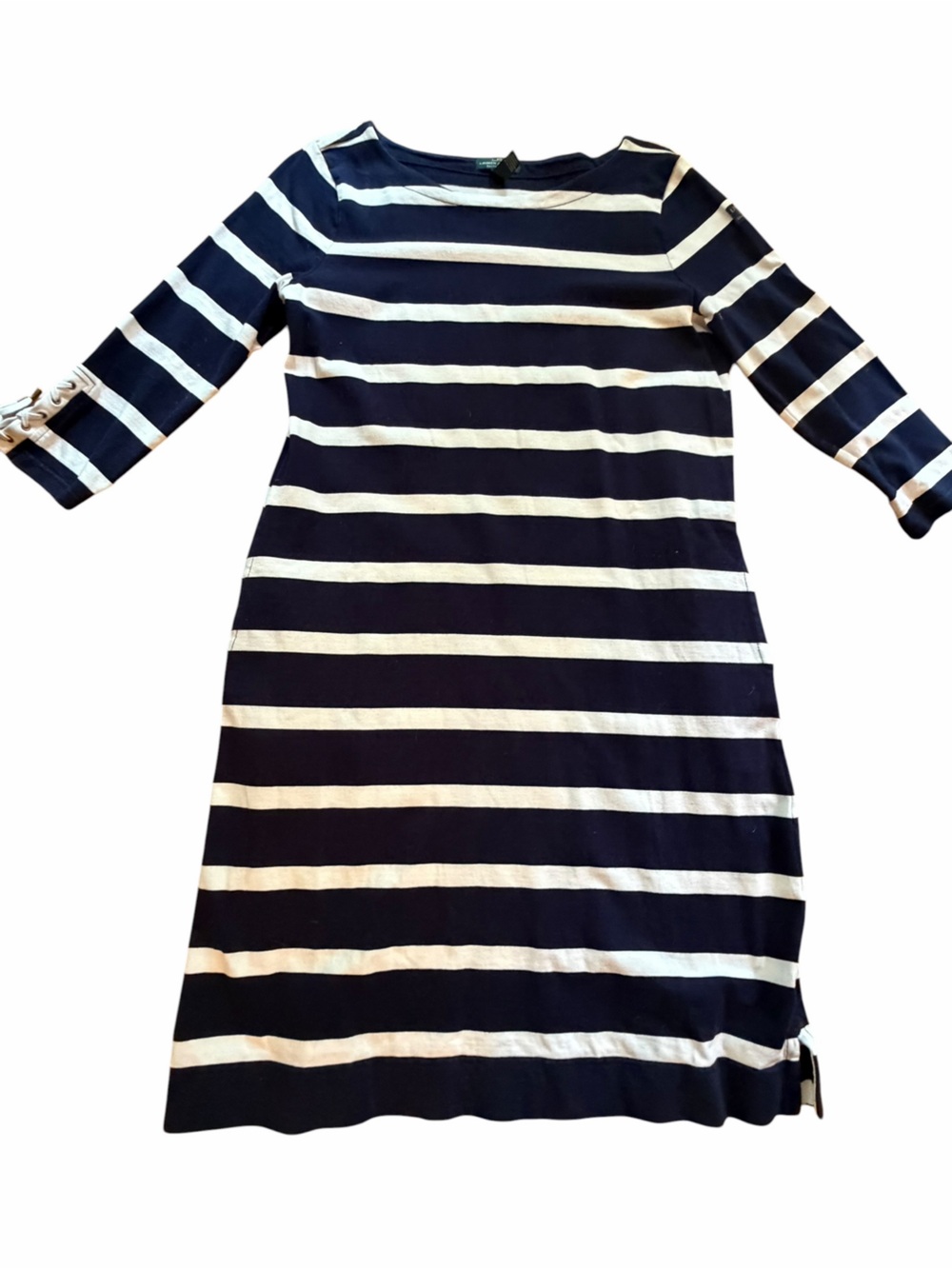 Lauren Ralph Lauren nautical stripes dress L